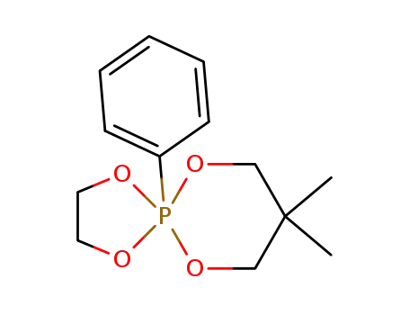 Molecular Structure of 80317-87-9 (5-phenyl-8,8-dimethyl-1,4,6,10-tetraoxa-5-phosphaspiro<4,5>decane)