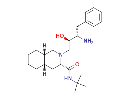 (3S,4a,8aS)-2-[(2R,3S)-3-Amino-2-hydroxy-4-phenylbutyl]-N-tert-butyldecahydroisoquinolin-3-carboxamide