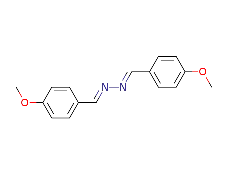 Molecular Structure of 41097-47-6 (N,N'-Bis-[1-(4-methoxy-phenyl)-meth-(E)-ylidene]-hydrazine)