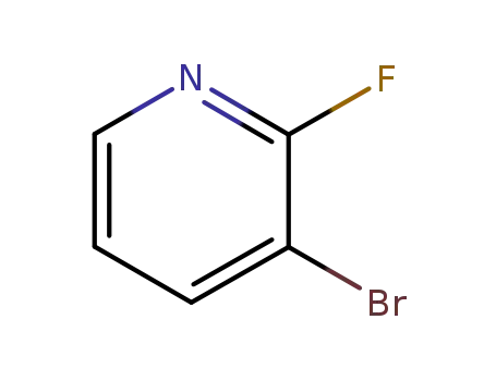 Molecular Structure of 36178-05-9 (3-Bromo-2-fluoropyridine)