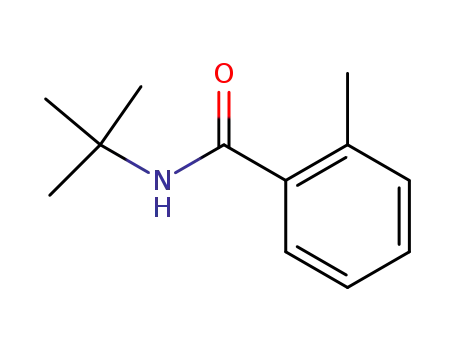 Molecular Structure of 104847-07-6 (N-t-butyl-2-methylbenzamide)