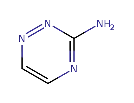 Molecular Structure of 1120-99-6 (3-AMINO-1,2,4-TRIAZINE)