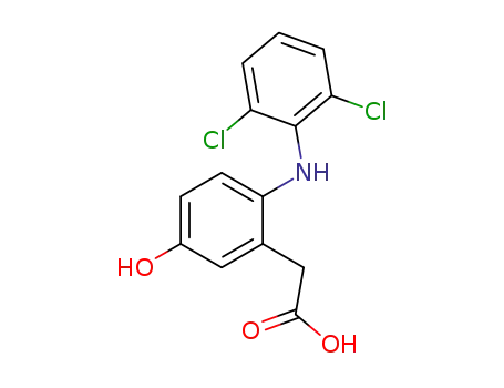 Molecular Structure of 69002-84-2 (5-HYDROXY DICLOFENAC)