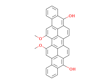 16,17-dimethoxy-anthra[9,1,2-<i>cde</i>]benzo[<i>rst</i>]pentaphene-5,10-diol