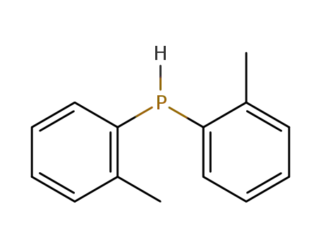 Molecular Structure of 29949-64-2 (BIS(O-TOLYL)PHOSPHINE)
