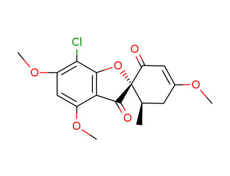 4,4',6-Trimethoxy-6'-methyl-7-chlorospiro[benzofuran-2(3H),1'-[3]cyclohexene]-2',3-dione