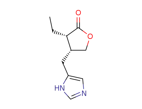 Molecular Structure of 127-67-3 (pilocarpidine)