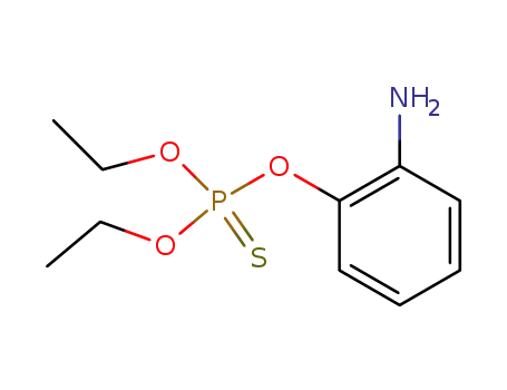 Molecular Structure of 106259-89-6 (O-(o-aminophenyl) O,O-diethyl phosphorothioate)