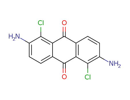 9,10-Anthracenedione,2,6-diamino-1,5-dichloro- cas  6448-91-5