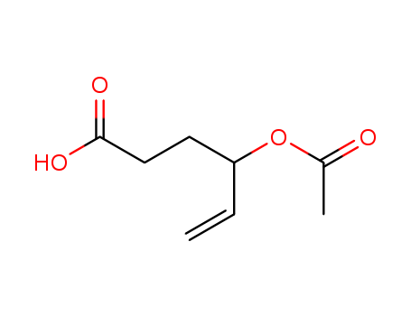 4(OR 6)-(ACETYLOXY)-5(OR 4)-HEXENOIC ACID