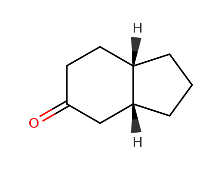 Molecular Structure of 4668-81-9 (5H-Inden-5-one, octahydro-, trans-)