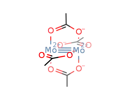 Molecular Structure of 14221-06-8 (MOLYBDENUM(II) ACETATE DIMER)