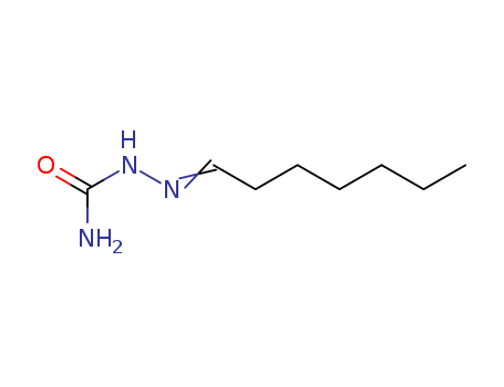 Hydrazinecarboxamide, 2-heptylidene-