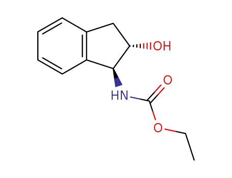 (1S,2S)-ethyl N-(2-hydroxy-1-indanyl)carbamate