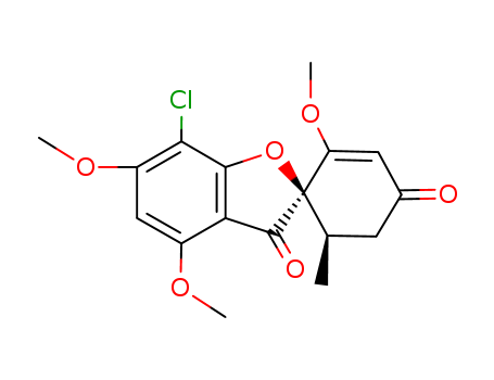 Spiro[benzofuran-2(3H),1'-[2]cyclohexene]-3,4'-dione,7-chloro-2',4,6-trimethoxy-6'-methyl-, (1'R,6'R)-