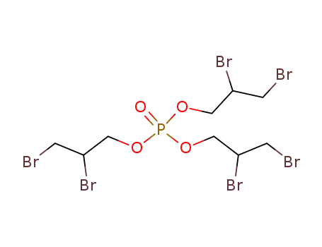 Molecular Structure of 126-72-7 (TRIS(2,3-DIBROMOPROPYL)PHOSPHATE)