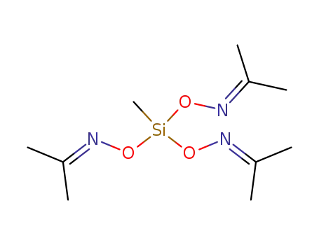 Molecular Structure of 2594-75-4 (Methyl tripropanone oxime silane)