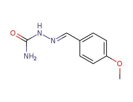Molecular Structure of 120445-53-6 (4-METHOXYBENZALDEHYDE SEMICARBAZONE)
