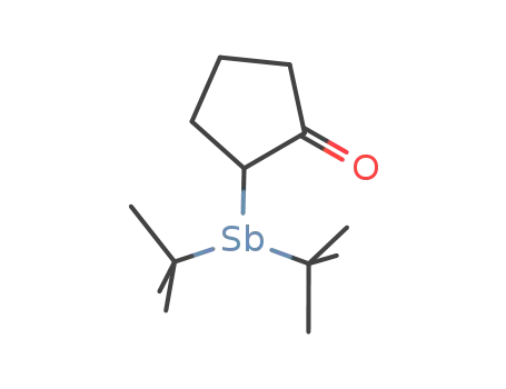 Molecular Structure of 43106-62-3 (C<sub>13</sub>H<sub>25</sub>OSb)
