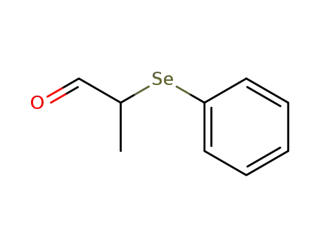 Molecular Structure of 84782-51-4 (Propanal, 2-(phenylseleno)-)