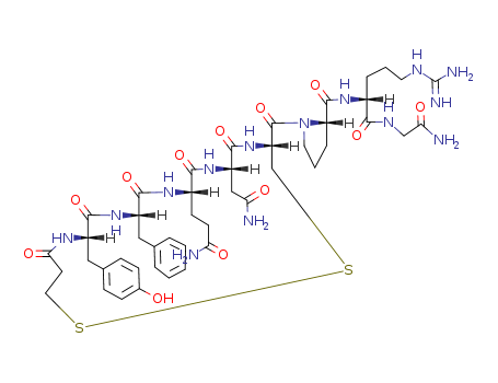 16679-58-6,Desmopressin,Vasopressin,1-(3-mercaptopropanoic acid)-8-D-arginine- (9CI);1-(3-Mercaptopropionic acid)-8-D-arginine-vasopressin;1-Deamino-[8-D-arginine]vasopressin;1-Desaminocystine-8-D-arginine-vasopressin;8-D-Arginine deaminovasopressin;Adiuretin SD;DAV Ritter;Desmospray;Minirin;Minrin;[Deamino1-D-arginine8]vasopressin;