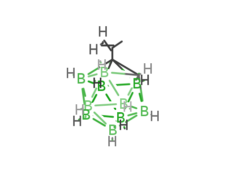 Molecular Structure of 17525-52-9 (1,2-Dicarbadodecaborane(12), 1-isopropenyl- (7CI,8CI))