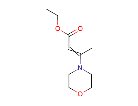 2-Butenoic acid,3-(4-morpholinyl)-, ethyl ester