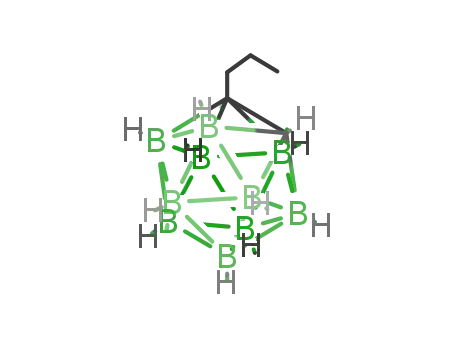 Molecular Structure of 23940-16-1 (1,2-Dicarbadodecaborane(12),1-propyl- (7CI,8CI,9CI))