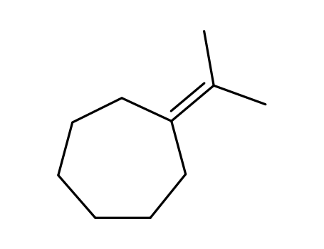 7087-36-7,ISO-PROPYLIDENECYCLOHEPTANE,Isopropylidencycloheptan;isopropylidenecycloheptane;