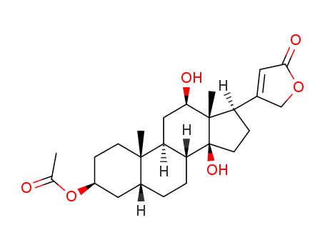 Molecular Structure of 80680-86-0 (3-Acetyldigoxigenin)
