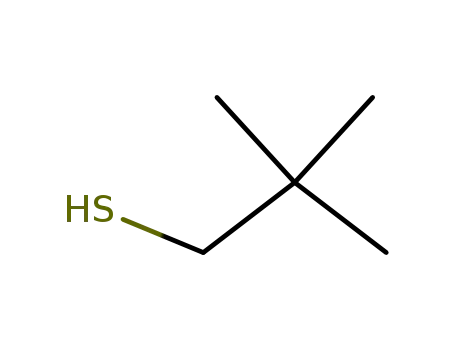 Molecular Structure of 1679-08-9 (2,2-dimethylpropanethiol)