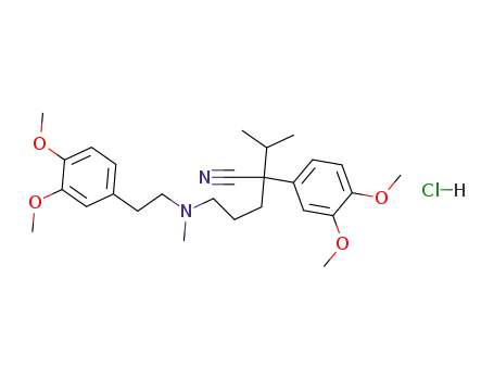 Molecular Structure of 23313-68-0 (Verapamil hydrochloride)