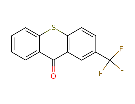 Molecular Structure of 1693-28-3 (2-Trifluoromethyl thioxanthone)