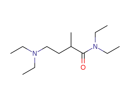N,N-diethyl 2-methyl-4-(diethylamino)butyramide