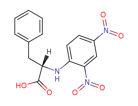 Molecular Structure of 1655-54-5 (N-(2,4-DINITROPHENYL)-L-PHENYLALANINE)
