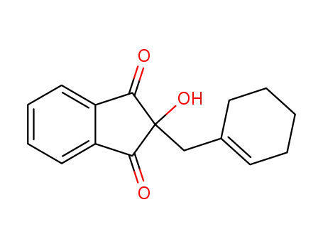 2-Cyclohex-1-enylmethyl-2-hydroxy-indan-1,3-dione