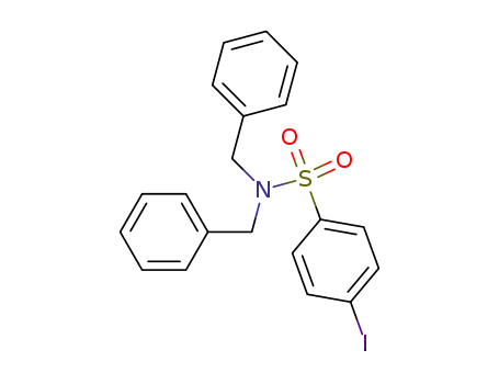 Molecular Structure of 428486-70-8 (N,N-dibenzyl-p-iodobenzenesulfonamide)
