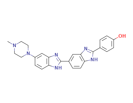 Phenol,4-[5-(4-methyl-1-piperazinyl)[2,5'-bi-1H-benzimidazol]-2'-yl]-
