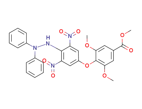 1-[4-(2,6-dimethoxy-4-methoxycarbonylphenoxy)-2,6-dinitrophenyl]-2,2-diphenylhydrazine