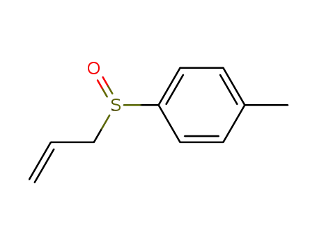 Molecular Structure of 10381-71-2 (Benzene, 1-methyl-4-(2-propenylsulfinyl)-)