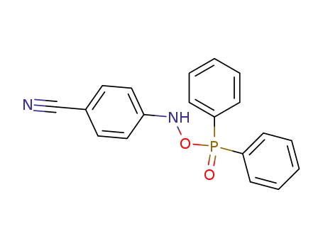 Molecular Structure of 117911-71-4 (4-{[(diphenylphosphoryl)oxy]amino}benzonitrile)