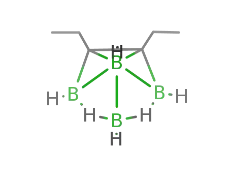 Molecular Structure of 80583-48-8 (nido-(Et)2C<sub>2</sub>B<sub>4</sub>H<sub>6</sub>)