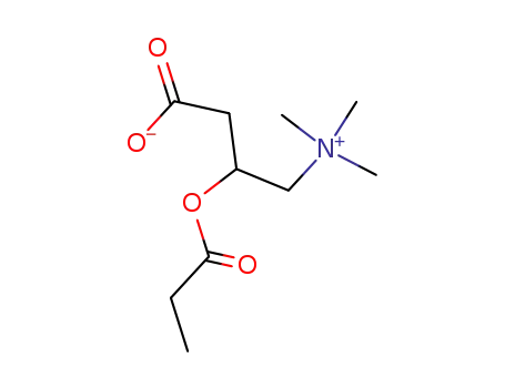 Molecular Structure of 17298-37-2 ((+/-)-PROPIONYLCARNITINE CHLORIDE)