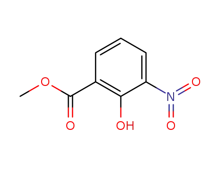 Molecular Structure of 22621-41-6 (METHYL 2-HYDROXY-3-NITROBENZOATE)