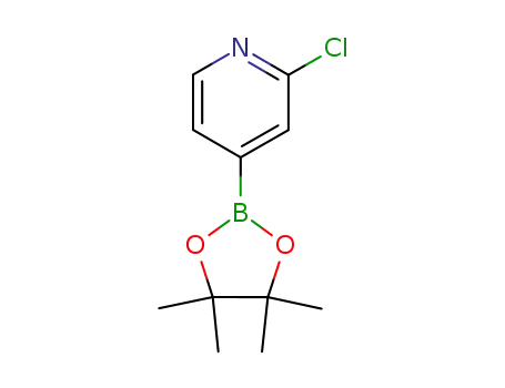 Molecular Structure of 458532-84-8 (2-Chloropyridine-4-boronic acid pinacol ester)