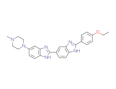 Molecular Structure of 23491-52-3 (Hoechst 33342)