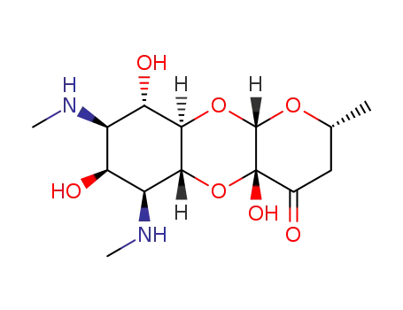 Molecular Structure of 1695-77-8 (Spectinomycin)