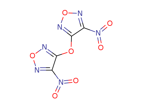 Molecular Structure of 152845-81-3 (1,2,5-Oxadiazole, 3,3'-oxybis[4-nitro-)