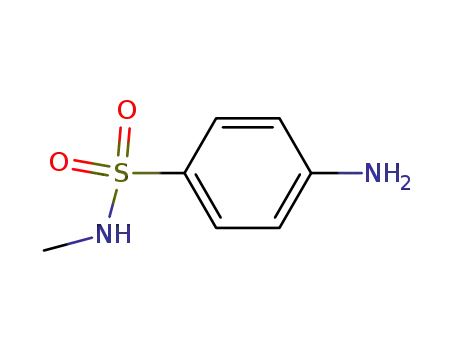Molecular Structure of 1709-52-0 (4-AMINO-N-METHYL-BENZENESULFONAMIDE)