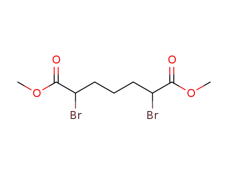 Molecular Structure of 868-73-5 (DIMETHYL 2,6-DIBROMOHEPTANEDIOATE)